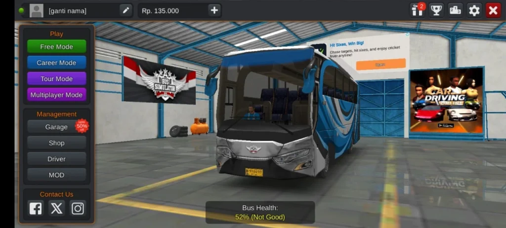 Bus Simulator Idonesia Mod APK Screen Shots