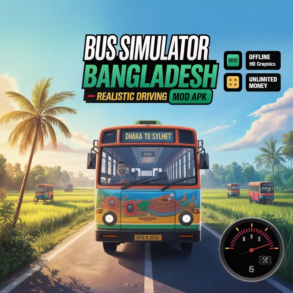 Bus Simulator Bangladesh Mod APK Download latest version -All Unlocked