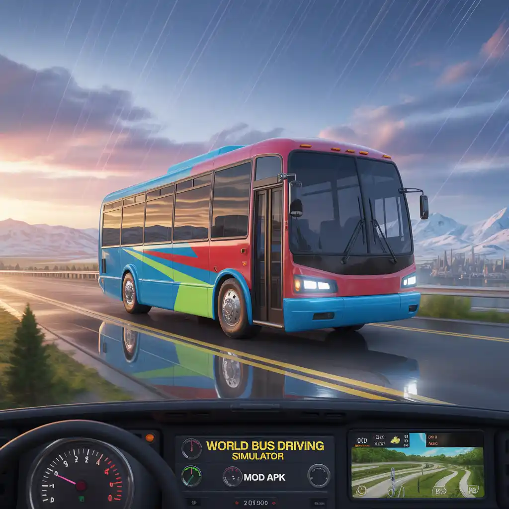 World Bus Driving Simulator Mod APK Game Latest Version Doownload